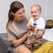 BABYONO HRAČKA PÍSKACÍ S CHRASTÍCÍ JEZEVEC EDMUND, 3M+ - HRAČKY K ZAVĚŠENÍ - PRO DĚTI