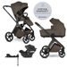 EASYWALKER KOČÁREK KOMBINOVANÝ ZOEY + CYBEX ATON B2 I-SIZE + ZÁKLADNA - KOMBINACE S PŘÍSLUŠENSTVÍM - KOČÁRKY A PŘÍSLUŠENSTVÍ