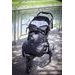 EMITEX FUSAK 2V1 COCOON SOFTSHELL BLACK + FOREST BLOSSOM - FUSAKY DO KOČÁRKU - KOČÁRKY A PŘÍSLUŠENSTVÍ