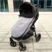 PINKIE ZATEPLENÝ NÁNOŽNÍK SOFTSHELL GREY - NÁNOŽNÍKY - KOČÁRKY A PŘÍSLUŠENSTVÍ