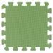RIALTO BABY HRACÍ PODLOŽKA PUZZLE S OKRAJEM GREEN 92X92 CM - HRACÍ PODLOŽKY NA ZEM - SPINKÁNÍ