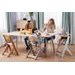KINDERKRAFT ENOCK WOODEN - JÍDELNÍ ŽIDLIČKY DŘEVĚNÉ - KRMENÍ
