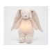 MOONIE USÍNÁČEK ZAJÍČEK 2.0 ORGANIC ROSE - USÍNÁČCI ŠUMÍCÍ / S TLUKOTEM - PRO DĚTI
