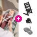 STOKKE® TRIPP TRAPP® + NOVOROZENECKÁ SADA + BABY SET ZVÝHODNĚNÁ SADA - JÍDELNÍ ŽIDLIČKY DŘEVĚNÉ - KRMENÍ