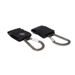 LÄSSIG CASUAL STROLLER HOOKS WITH CARABINER BLACK - LÁTKOVÉ PLENY SKLÁDANÉ - PŘEBALOVÁNÍ