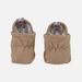 LODGER SLIPPER SEERSUCKER BEIGE 6 - 12 MĚSÍCŮ - BOTIČKY - PRO DĚTI