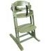 BABY DAN ROSTOUCÍ DŘEVĚNÁ ŽIDLIČKA DANCHAIR GREEN - JÍDELNÍ ŽIDLIČKY DŘEVĚNÉ - KRMENÍ