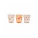 DONE BY DEER YUMMY MINI SKLENIČKY HAPPY CLOUDS 3KS - DĚTSKÉ HRNEČKY - KRMENÍ