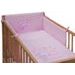 SCARLETT SOUPRAVA DO POSTÝLKY 6-DÍLNÁ MĚSÍČEK RŮŽOVÁ 100X135CM - POVLEČENÍ DO POSTÝLKY - SPINKÁNÍ