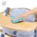 KINDERKRAFT ŽIDLIČKA JÍDELNÍ ENOCK NORDIC BREEZE S POLŠTÁŘEM - JÍDELNÍ ŽIDLIČKY DŘEVĚNÉ - KRMENÍ