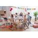 KINDERKRAFT ENOCK WOODEN - JÍDELNÍ ŽIDLIČKY DŘEVĚNÉ - KRMENÍ