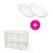 STOKKE® SLEEPI™ V3 WHITE + MATRACE + PROSTĚRADLO - DŘEVĚNÉ POSTÝLKY - SPINKÁNÍ