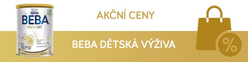 Beba mléka za akční cenu