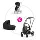 CYBEX PRIAM 4.0 SET PODVOZEK + SPORTOVNÍ SEZENÍ + KORBA 2025 - DVOJKOMBINACE - KOČÁRKY A PŘÍSLUŠENSTVÍ