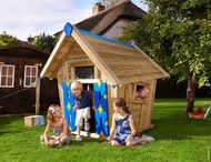 Dětský domek na zahradu Jungle Crazy (bez terasy) - kompletní sestava
