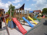 Areál dětských hřišť Jungle Gym léto 2011