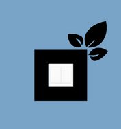 Samolepka na vypínač - Listy