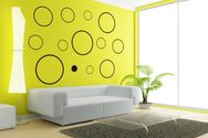 Samolepky do dětského pokoje - Kruhy