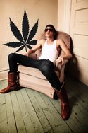 Samolepicí fólie- Marihuana
