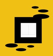 Samolepka na vypínače - Elipsy