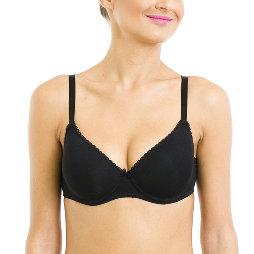 Vyztužená podprsenka PERFECT SOFT BRA BU835111 - černá - 80C