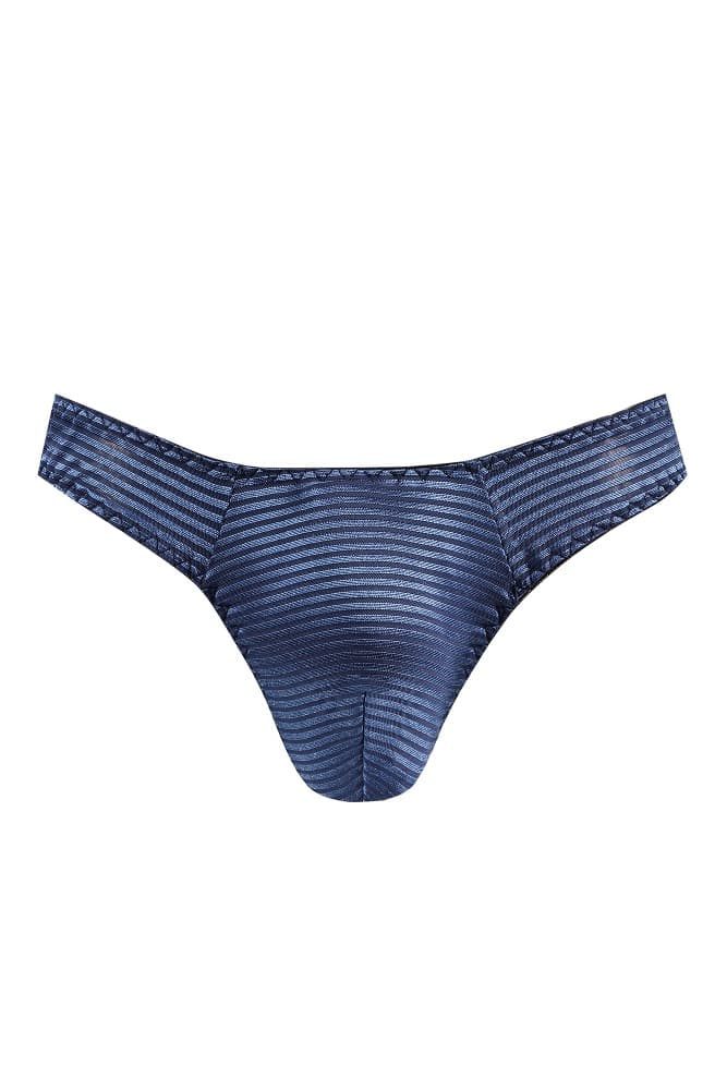 Pánská tanga Naval String - XL - Modrá