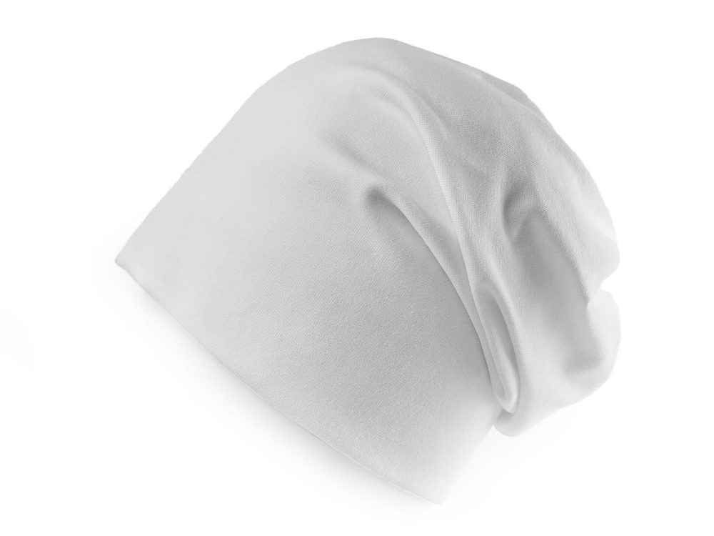 Bavlněná čepice unisex - 1 bílá