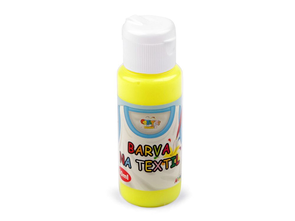 Barva na textil 60 ml - 8 žlutá reflexní