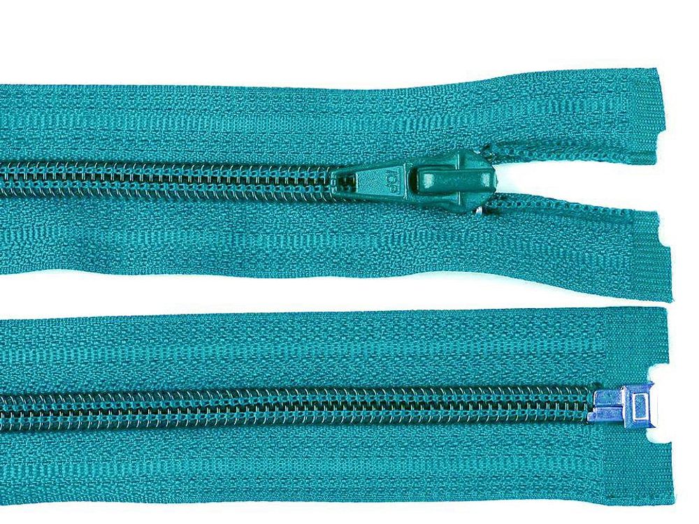 Spirálový zip šíře 5 mm délka 45 cm (bundový) POL - 208 modrá sytá světlá
