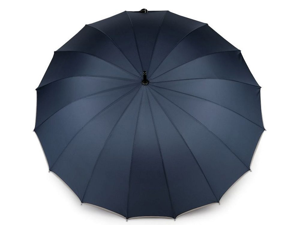 Velký rodinný deštník - 3 modrá tmavá