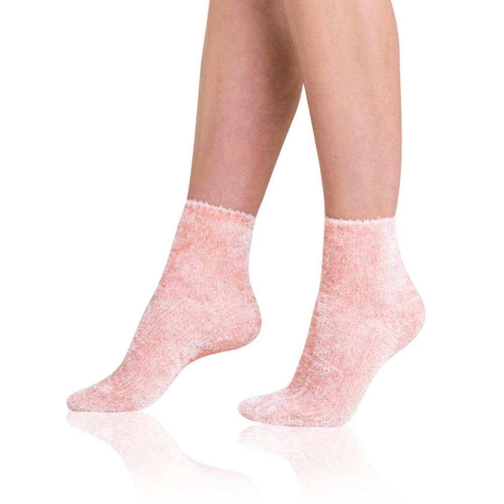 EXTRA SOFT ponožky - 35/38 světle růžová 019