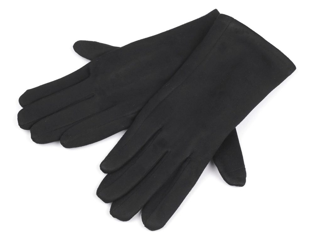 Dámské rukavice přechodní - 4 černá
