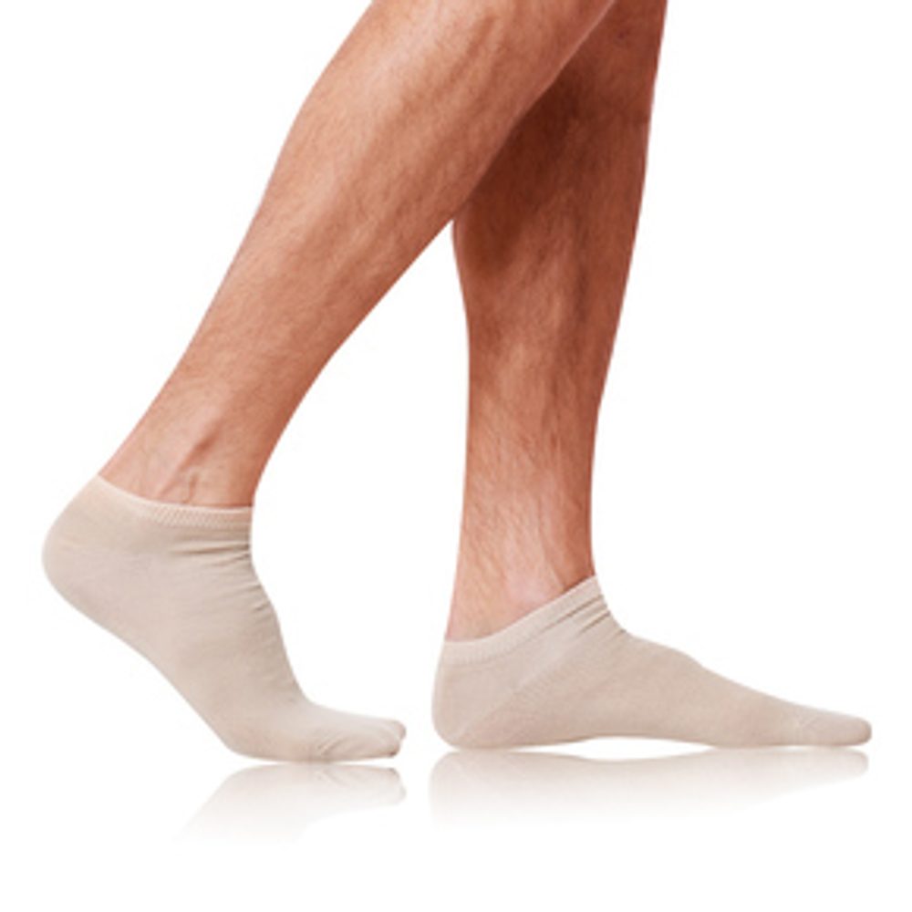 Pánské nízké ponožky IN-SHOE SOCKS - béžová 39/42
