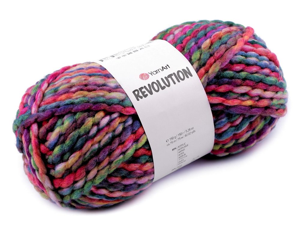 Pletací příze Revolution 150 g - 1 (1604) multikolor