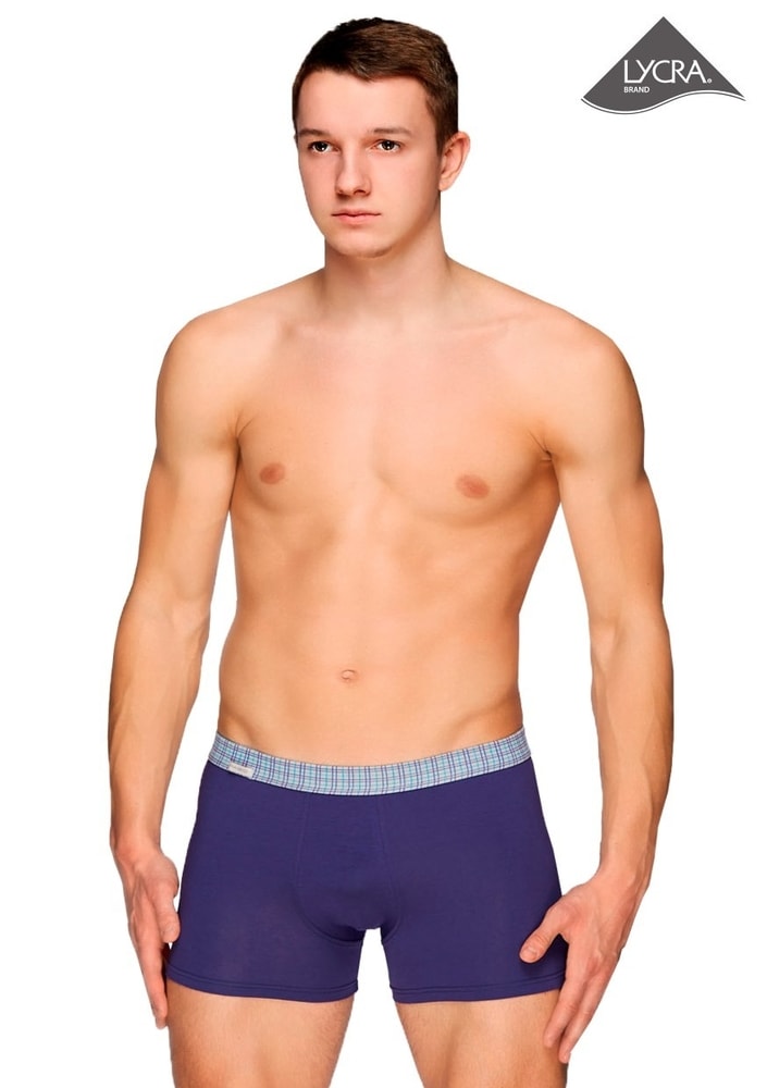 Pánské boxerky Amante 03/1-13/77+465 navy - modrá tmavší - XL