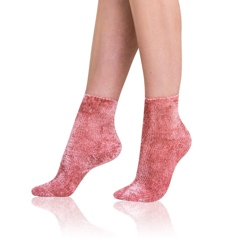 EXTRA SOFT ponožky - 35/38 tmavě růžová 029
