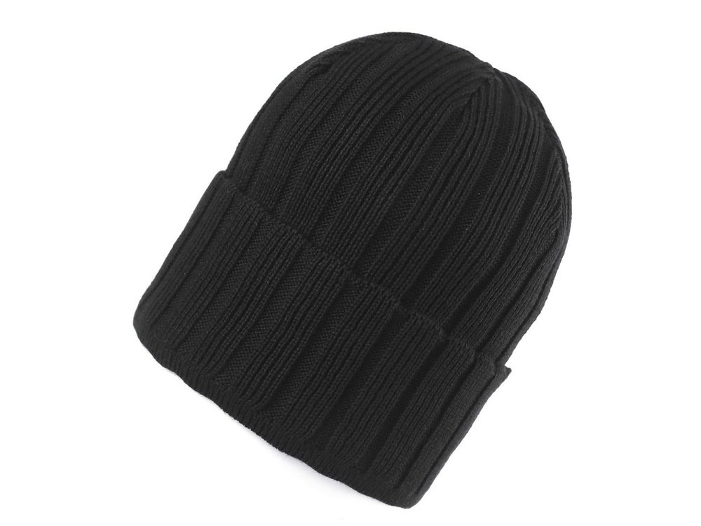 Zimní čepice unisex - 5 černá