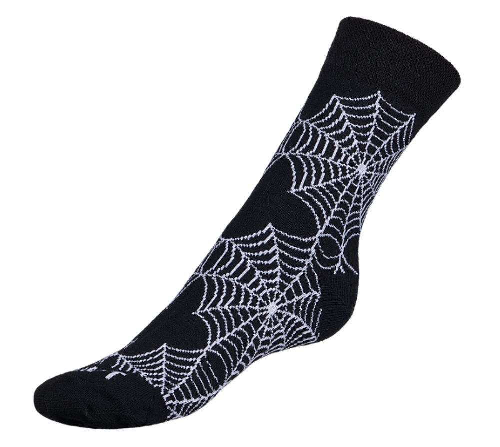 Ponožky Pavouk - 35-38 černá