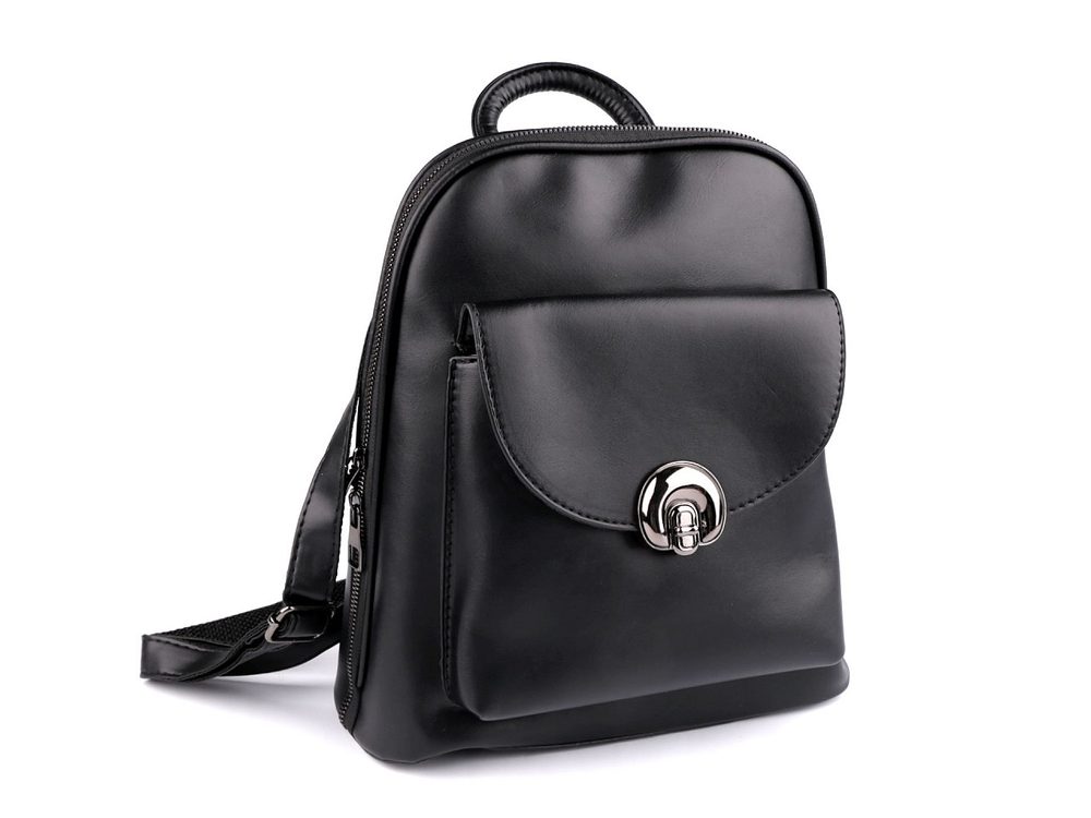Dámský batoh / kabelka 2v1 27x32 cm - 4 černá