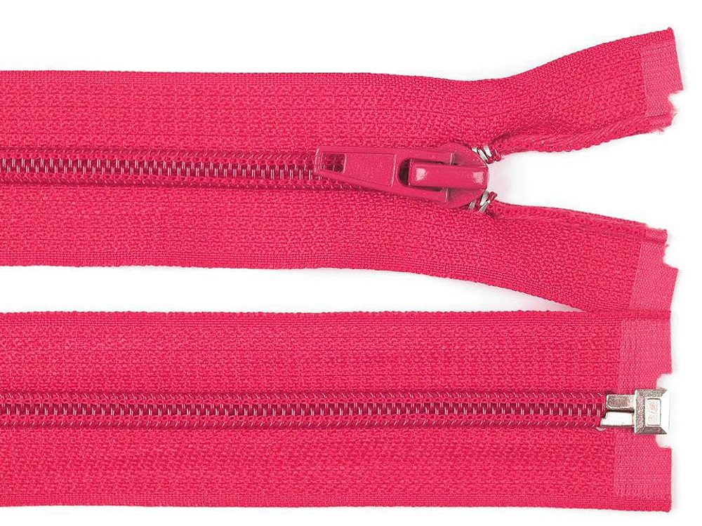 Spirálový zip šíře 5 mm délka 50 cm (bundový) POL - 146 Carmine Rose