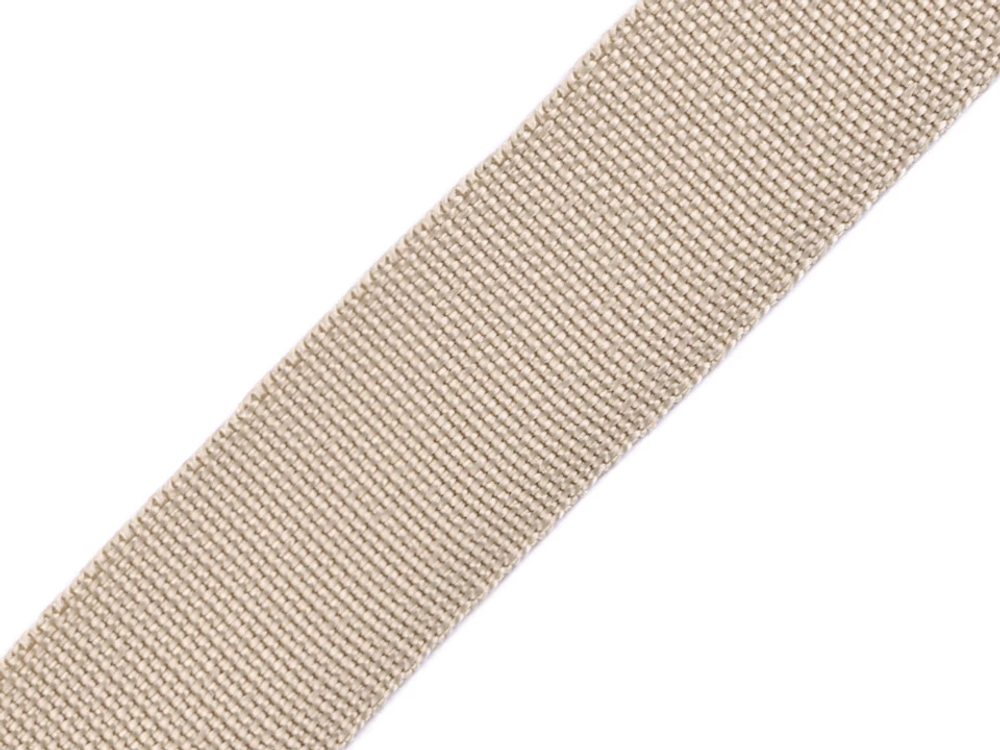 Popruh polypropylénový šíře 30 mm návin 25 METRŮ - 72 béžová