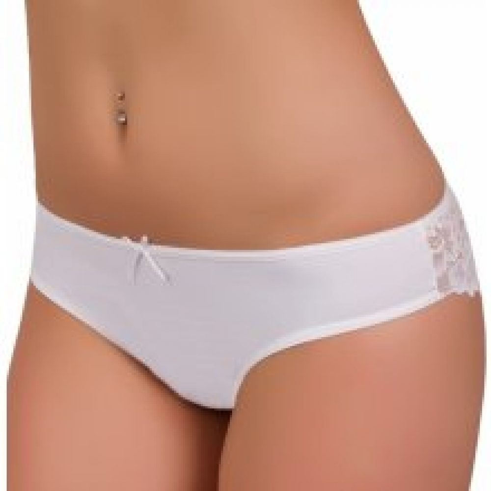 Dámská tanga 53 white - bílá - S