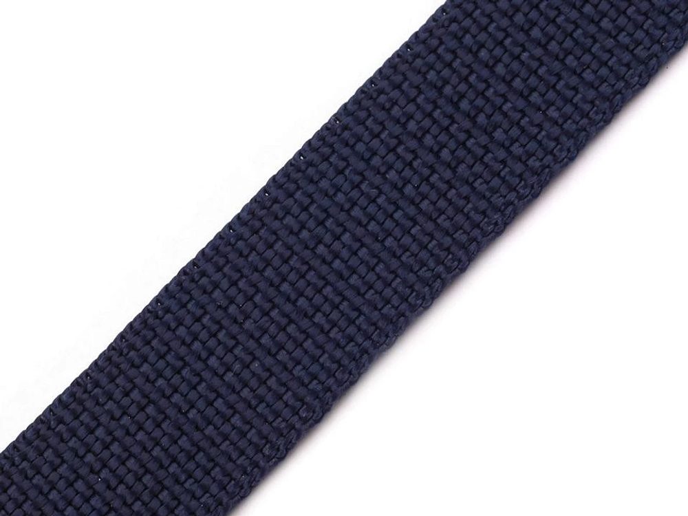 Popruh polypropylénový šíře 30 mm návin 25 METRŮ - 55 modrá tmavá