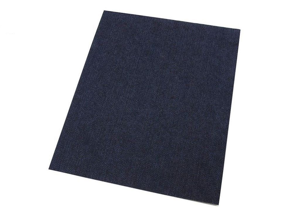 Velké Nažehlovací Záplaty Riflové JEANS - Rozměry 17x43 cm" - 5 modrá temná