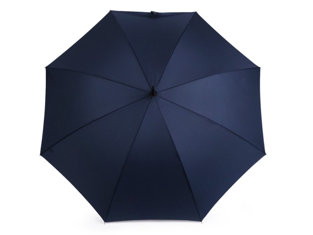Dámský vystřelovací deštník - 4 modrá tmavá