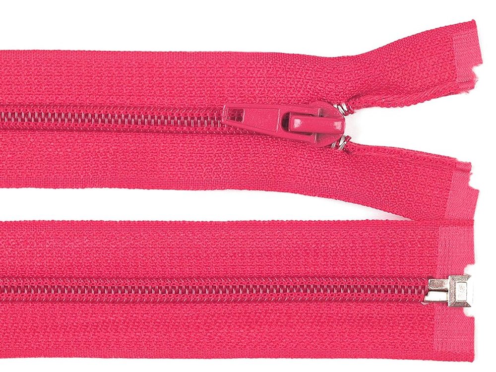 Spirálový zip šíře 5 mm délka 55 cm (bundový) POL - 145 pink