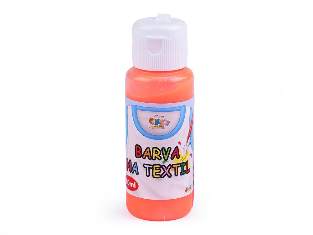 Barva na textil 60 ml - 12 oranžová reflexní