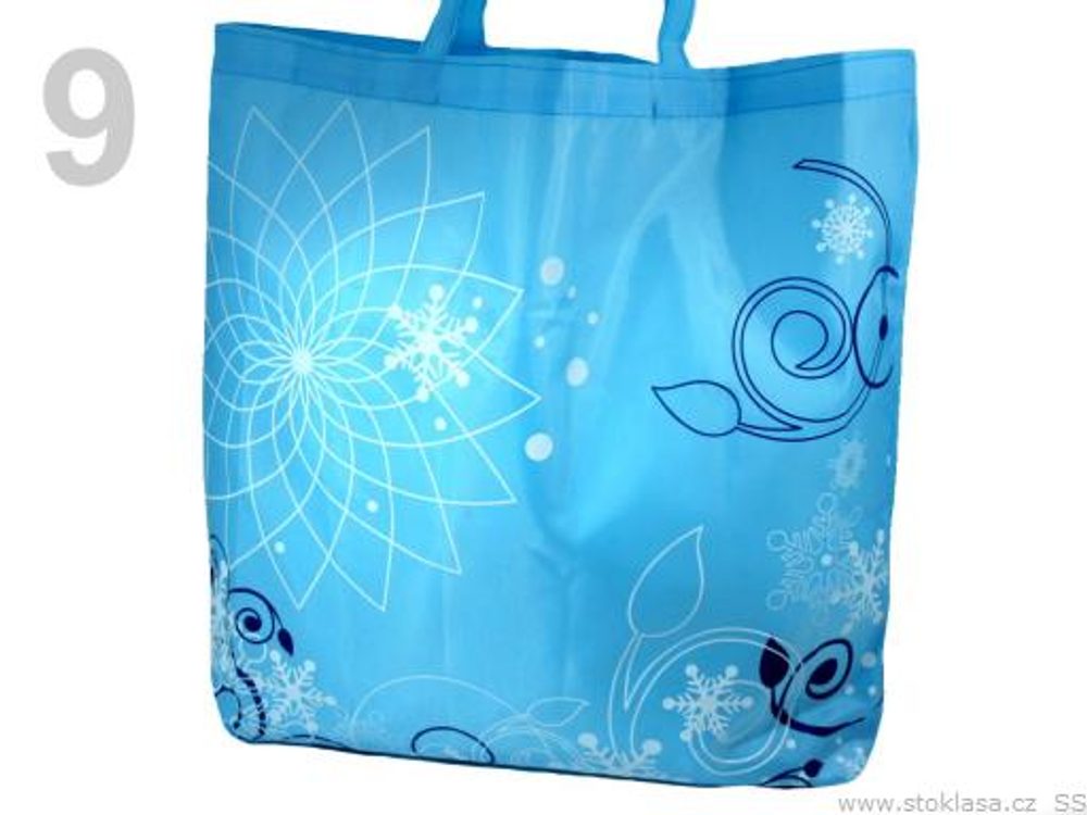 Nákupní taška skládací 40x45cm v obalu - 9 modrá dětská