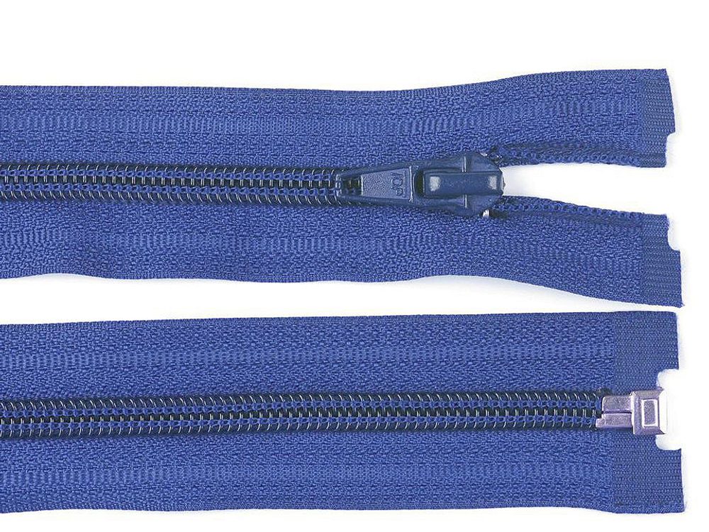 Spirálový zip šíře 5 mm délka 45 cm (bundový) POL - 340 modrá královská
