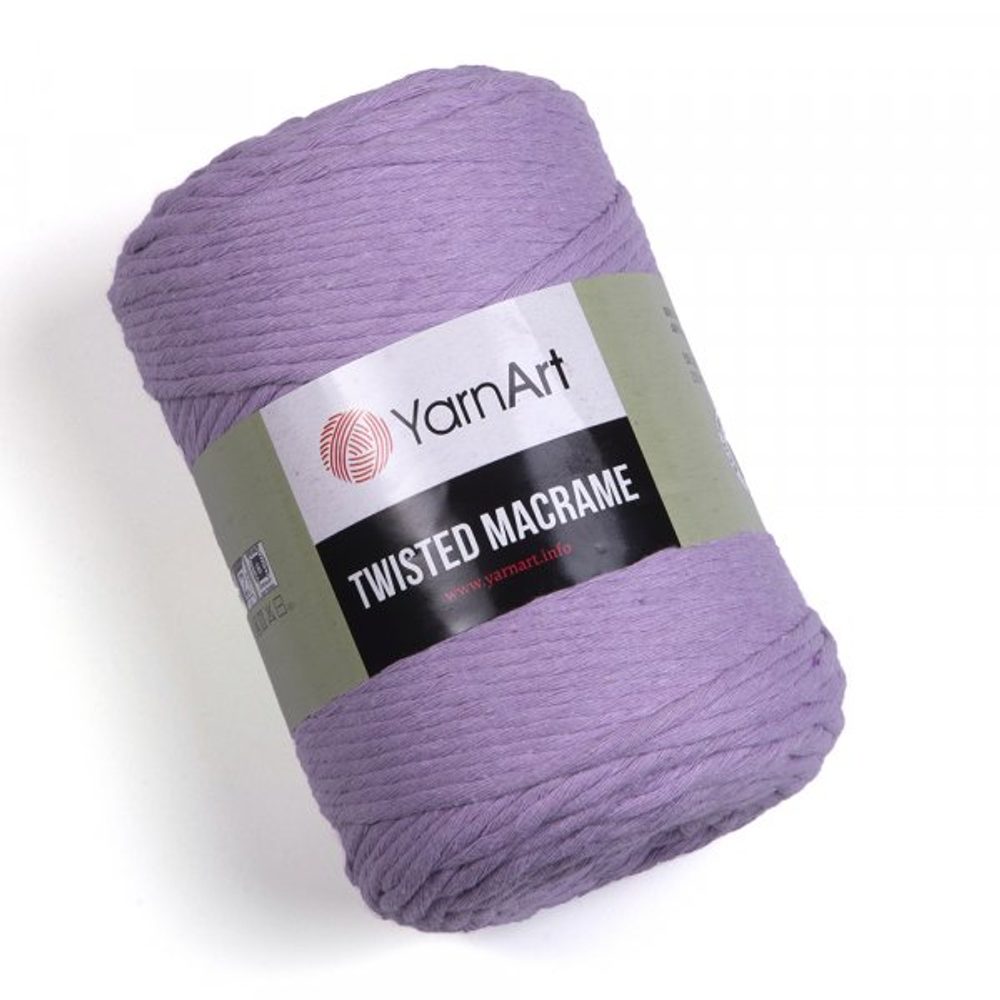 Pletací příze Twisted Macrame 500 g - 765 fialová sv.